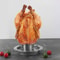 Stainless Steel Chicken Roaster Rack BBQ Grill Stand For Outdoor Cooking 6