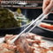 Stainless Steel Kitchen Tweezers Set 12 Inch Precision Cooking And Chef Plating Tongs 2 Pieces 4
