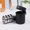 Stainless Steel Travel Cups Set Portable Shot Glasses With Case Outdoor Drinkware Kit 5
