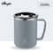 Stainless Steel Water Bottle Insulated Coffee Mug Double Wall Thermal Cup With Handle And Lid 3