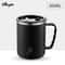 Stainless Steel Water Bottle Insulated Coffee Mug Double Wall Thermal Cup With Handle And Lid 2