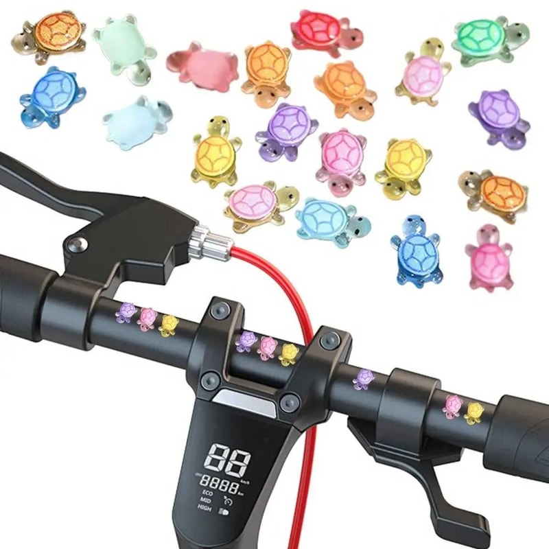 Mini Resin Turtles Glow In The Dark Tiny Animal Figurines Set For Micro Landscaping Decor 3