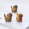 Sandalwood Wooden Cat Figurine Kawaii Hand Carved Cute Animal Desk Decor 14