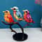 Colorful Bird Desk Decor Acrylic Ornament Set For Home Office Styling 7
