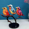 Colorful Bird Desk Decor Acrylic Ornament Set For Home Office Styling 7