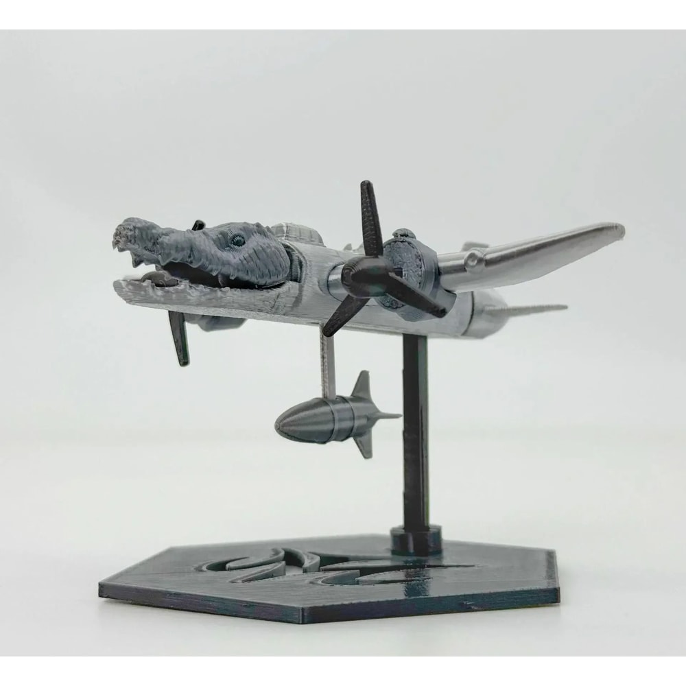 Funny Shark Figurine Abstract Desk Toy Creative Home Decor Statue 2