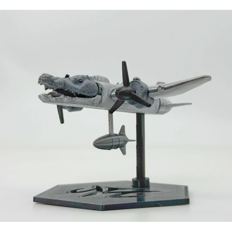 Funny Shark Figurine Abstract Desk Toy Creative Home Decor Statue 2