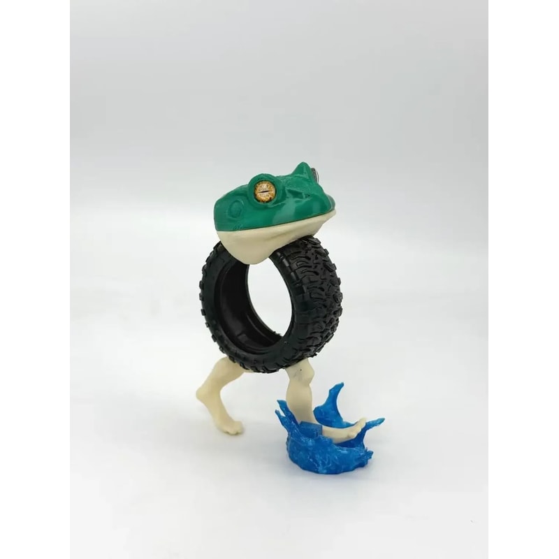 Funny Shark Figurine Abstract Desk Toy Creative Home Decor Statue 3