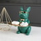 Bulldog Tray Statue Dog Storage Organizer Decorative Home Accent 5