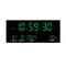 Large Digital Wall Clock LED Display With Alarm Calendar Temperature 3