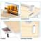 Folding Laptop Bed Desk Portable Wooden Table With Cup Holder 10