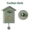Modern Cuckoo Wall Clock Bird Design Decorative Quartz Home Clock 11