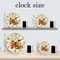 Vintage Wooden Wall Clock Rustic Kitchen Decor Silent Quartz Design 2