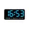 Voice Control Digital Wall Clock Large LED Display With Temperature And Dual Alarm 6