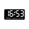 Voice Control Digital Wall Clock Large LED Display With Temperature And Dual Alarm 1