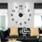 3D Wall Clock Sticker Large Acrylic Mirror DIY Modern Wall Decor 6