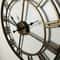 Large Metal Wall Clock 60cm Roman Numeral Silent Retro Decor 3