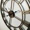 Large Metal Wall Clock 60cm Roman Numeral Silent Retro Decor 3