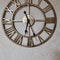 Large Metal Wall Clock 60cm Roman Numeral Silent Retro Decor 2
