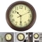 Retro Wall Clock Large Vintage Silent Non Ticking Classic Home Decor 4