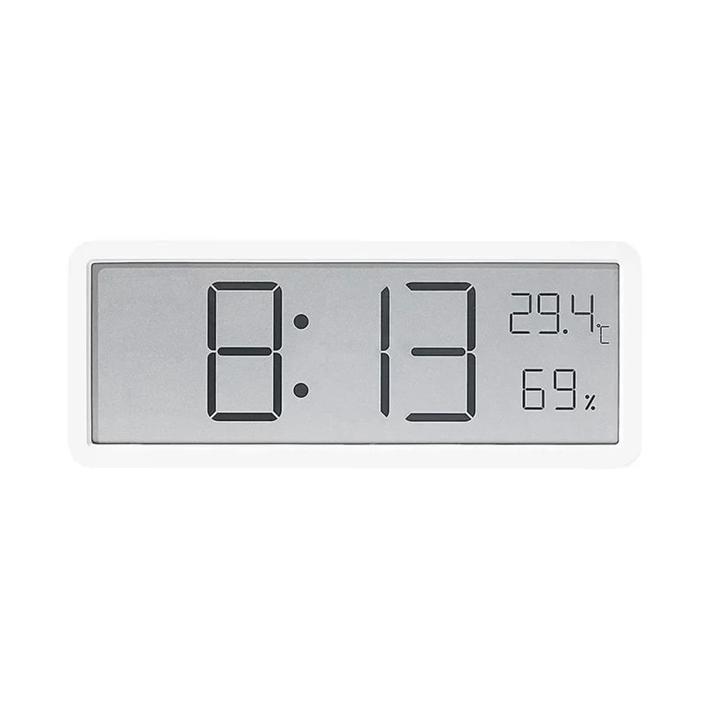 Large Screen Digital Wall Clock With Temperature And Humidity Display 1