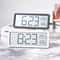 Large Screen Digital Wall Clock With Temperature And Humidity Display 0