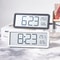 Large Screen Digital Wall Clock With Temperature And Humidity Display 0