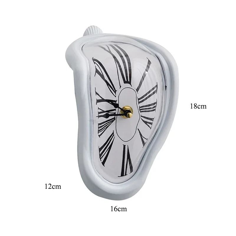 Melting Wall Clock Surreal Dali Style Distorted Decorative Wall Art 5