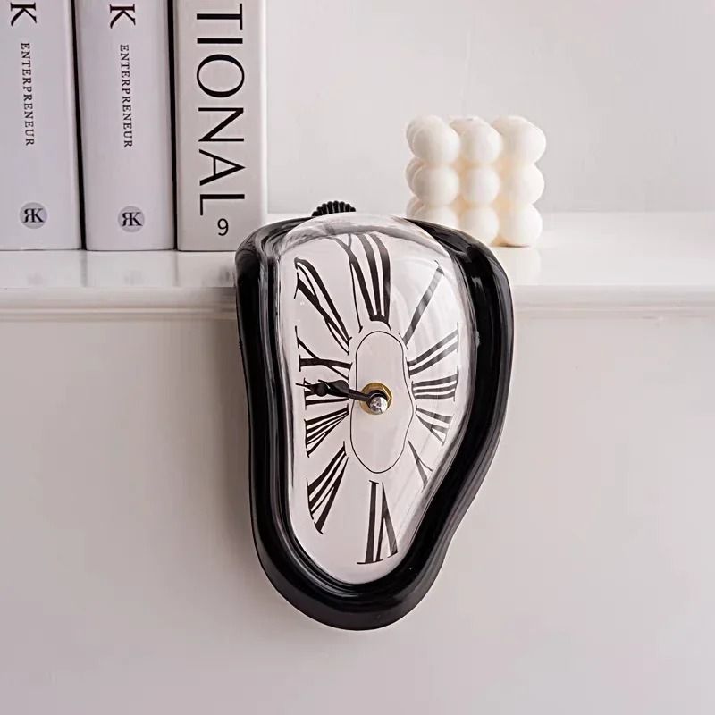 Melting Wall Clock Surreal Dali Style Distorted Decorative Wall Art 6