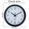 Modern Silent Non Ticking Wall Clock Minimalist Simple Home Decor 2