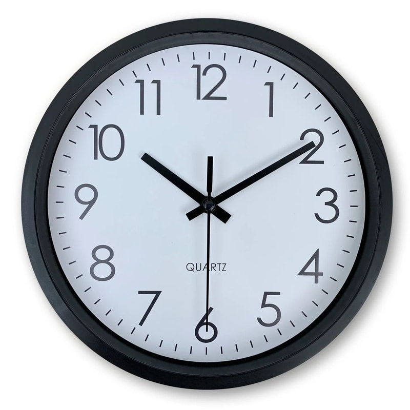 Modern Silent Non Ticking Wall Clock Minimalist Simple Home Decor 1
