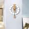 Modern Wooden Pendulum Wall Clock Silent Minimalist Home Decor 5