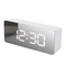 Mirror LED Alarm Clock Digital Display With Temperature And Smart Night Light 2