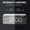 Mirror LED Alarm Clock Digital Display With Temperature And Smart Night Light 3