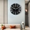 Modern Minimalist Metal Wall Clock With Luminous Silent Quartz Design 6