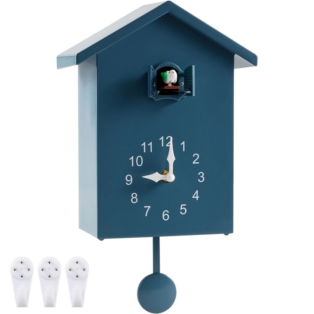 Creative Cuckoo Wall Clock With Bird Sound And Silent Movement 4