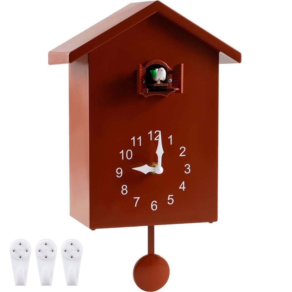Creative Cuckoo Wall Clock With Bird Sound And Silent Movement 3