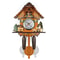 Wooden Cuckoo Wall Clock With Bird Alarm And Silent Quartz Movement 8