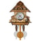 Wooden Cuckoo Wall Clock With Bird Alarm And Silent Quartz Movement 10