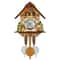 Wooden Cuckoo Wall Clock With Bird Alarm And Silent Quartz Movement 15