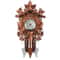 Wooden Cuckoo Wall Clock With Bird Alarm And Silent Quartz Movement 1