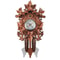 Wooden Cuckoo Wall Clock With Bird Alarm And Silent Quartz Movement 1
