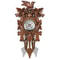 Wooden Cuckoo Wall Clock With Bird Alarm And Silent Quartz Movement 17