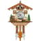 Wooden Cuckoo Wall Clock With Bird Alarm And Silent Quartz Movement 6