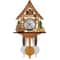 Wooden Cuckoo Wall Clock With Bird Alarm And Silent Quartz Movement 7