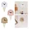 Cute Ice Cream Wall Clock Wooden Decorative Clock For Kids Room And Home 4