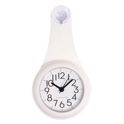 water resistant wall clock silent multipurpose clock for kitchen and bathroom
