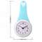 Water Resistant Wall Clock Silent Multipurpose Clock For Kitchen And Bathroom 7