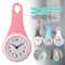 Water Resistant Wall Clock Silent Multipurpose Clock For Kitchen And Bathroom 8