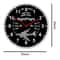 Airplane LED Neon Wall Clock Luminous Aviation Pilot Decor 1